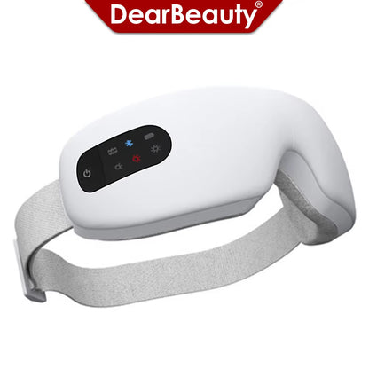 4D Smart Eye Massager Wireless Vibration Eye Care Instrument Hot Compress Bluetooth Eye Massage Glasses Fatigue Pouch Wrinkle