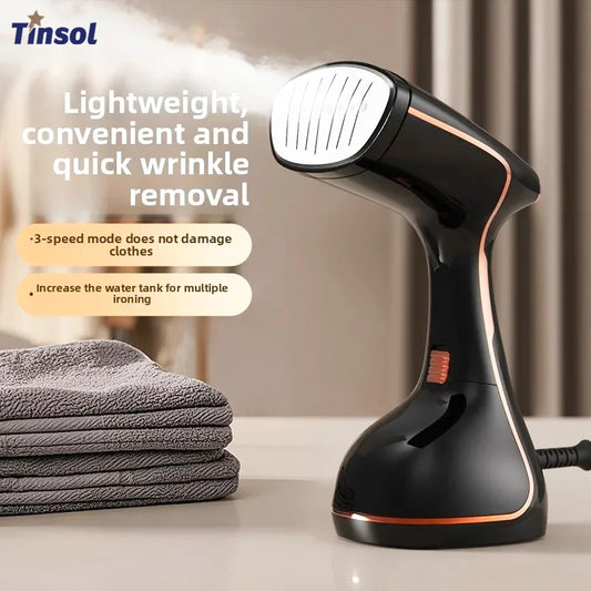 Handheld Garment Steam Iron 1800W 3-Level Adjustment Rapid Heating Steam Iron Portable Suitable for Home and Travel Use